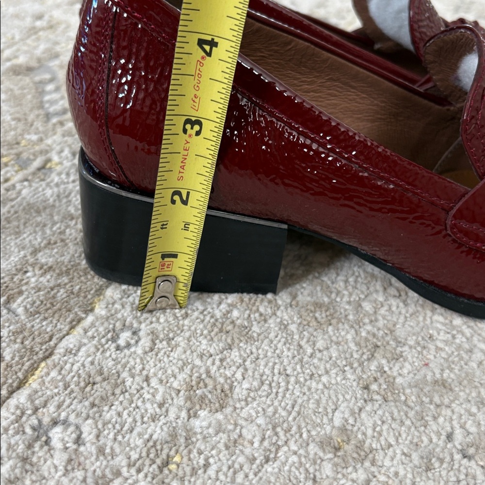 Donald Pliner Avici Patent Leather Heeled Loafer - Picture 10 of 11